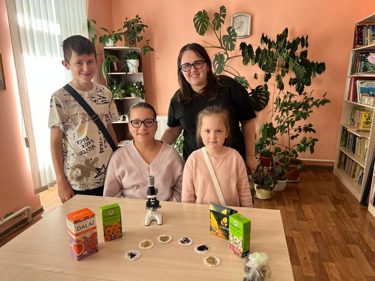 Учащиеся Центра творчества провели исследование чая