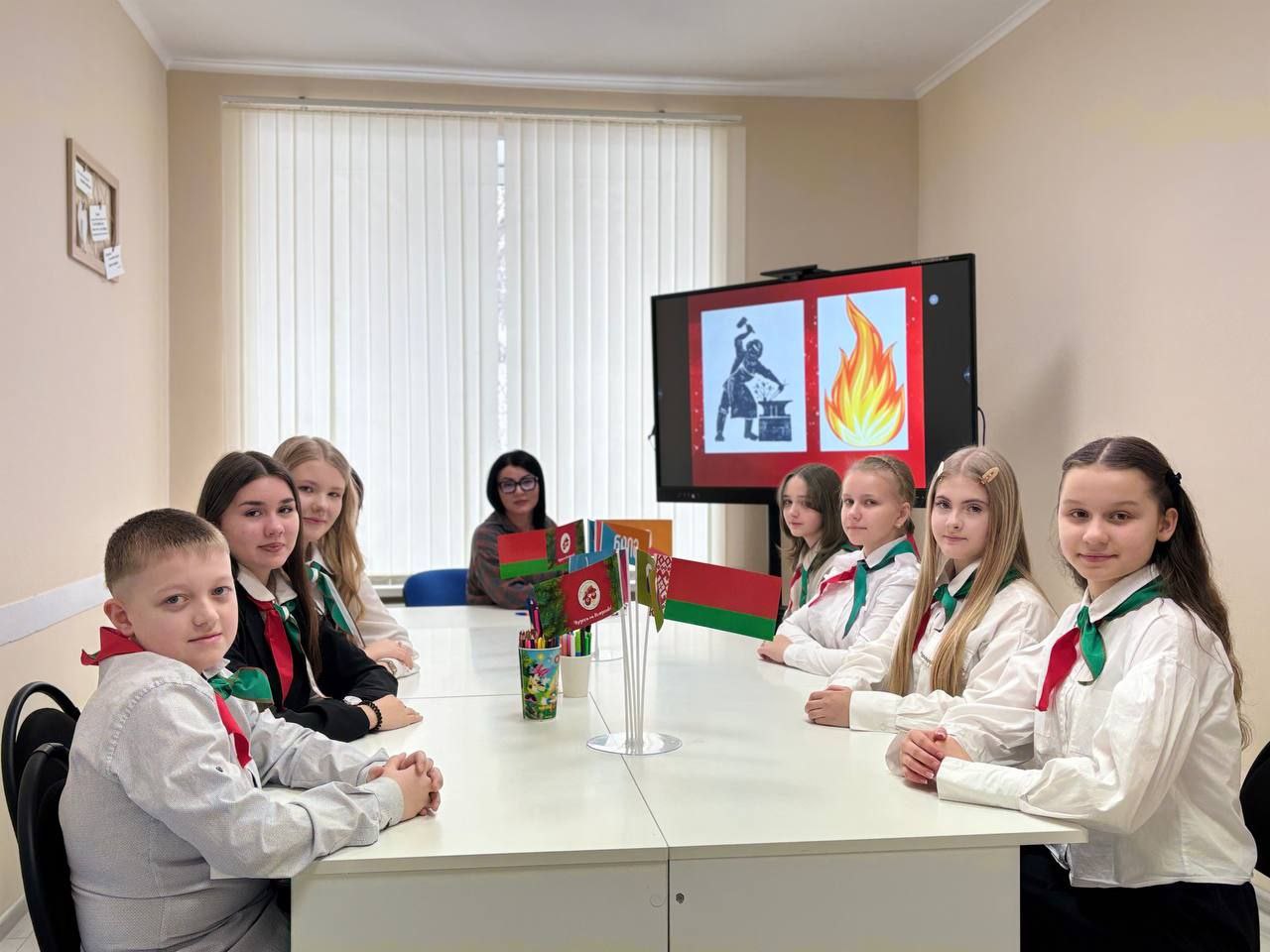 Заседание актива детской палаты районного Совета ОО БРПО.
