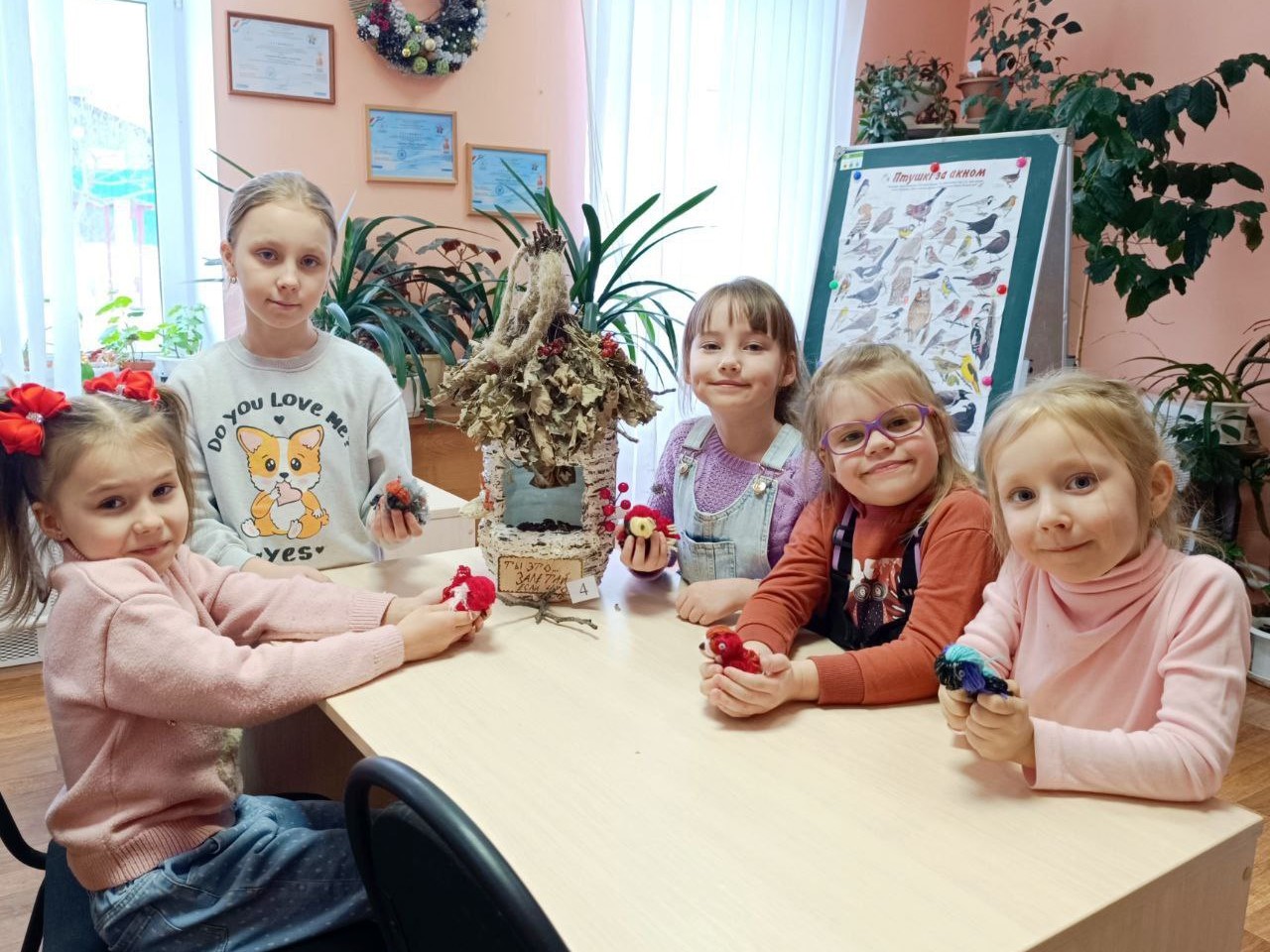 «Птицы на кормушке»