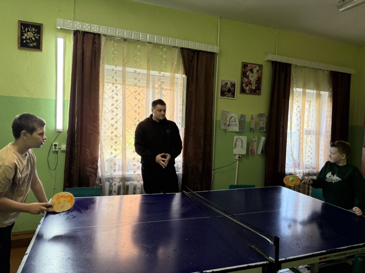 Турнир по настольному теннису в клубе «Пралеска»